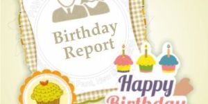 Annual Birthday Report Management Service