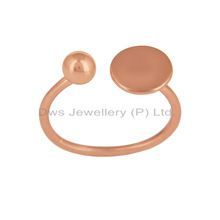 Designer Rose Gold Ring