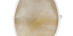 Golden Rutile Gemstone Ring