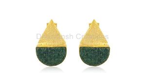 Handmade Fashion Studs Brass Earring