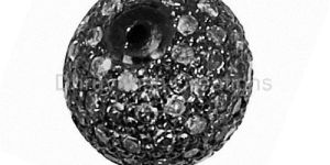 Pave Genuine Diamond Balls