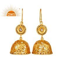 Silver Jhumka Earring