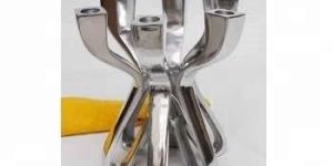 Candle Stands Silver