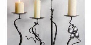 Iron Candle Holders