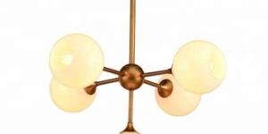 Small Pendant Lamp Antique Gold