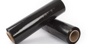 BLACK PE STRETCH FILM ROLL