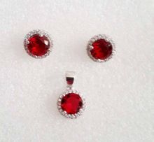 Sterling Silver Pendant Jewelry Set