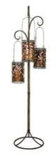 METAL HANGING TEA LIGHT LANTERNS STAND