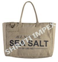 CANVAS LADY HAND BAG FOR SHOPPING