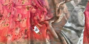 Elegant Digital Print Heavy Zari Weaving All over Saree