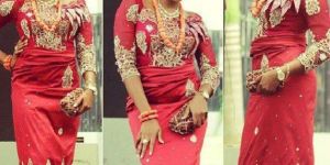 Georgette African Dress