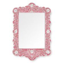 Bone Inlay Designer Stylish Mirror Frame