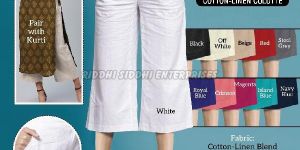 Ladies Linen Culottes