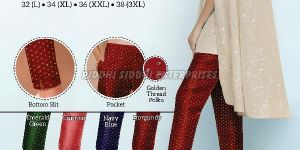Polka Silk Pants