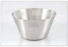 Synthetic White Wicker Basket