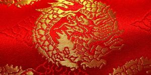 Rayon Gold Printed Fabric