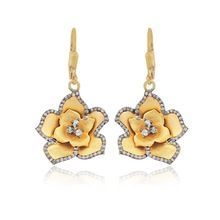 Flower Shape Drop Earrings