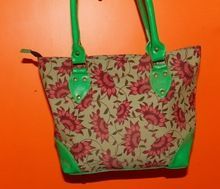 Handmade Ladies Cotton Clutch Bag