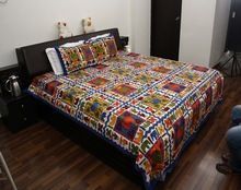Jaipuri Animal Print Double Bedsheet