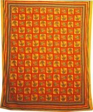 Kantha Indian Dancing Girl Stitched Handmade