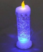 Glitter LED Candle