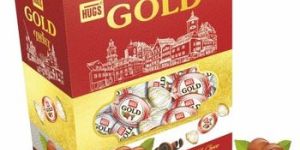 HUGS GOLD TWIST CENTER FILLED CHOCOLATE