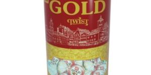 Hugs Gold Twist Jar-Moulded Chocolate