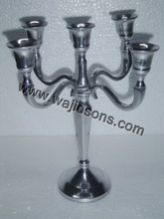 Candelabra Aluminium Vase