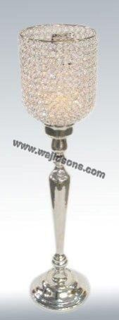 Crystal Glass Votive Candle Holder Stand