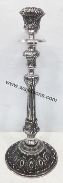 Silver Candle Stand