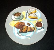 Customized Tea Cup Coaster