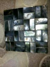 Black Natural Mother of Pealrs Tiles