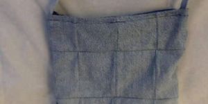 Denim Square Handmade Great Purse