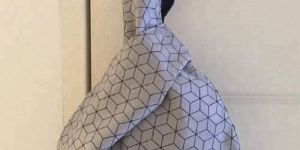 Handmade Cotton Knot Bag Tote Bag