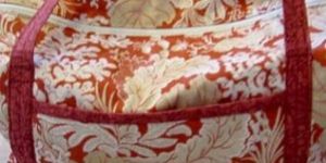 Handmade Hand Quilted Duffel Bag