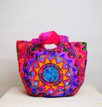 Embroidered Shopping Bag