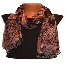 Silk Boho Hijab Shawl