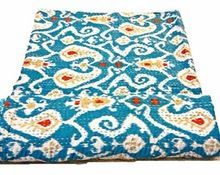 Vintage Kantha Gudari Bedspread