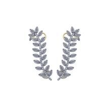 Sterling Silver Leaf Ear Cuff