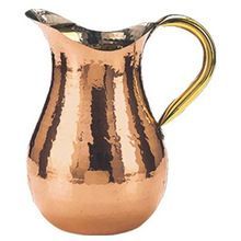 Hammered Finish Pure Copper Pitcher