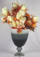 Silver Nickel Plated Flower Vases