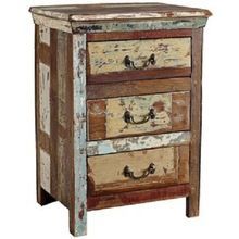 Wood Bedside