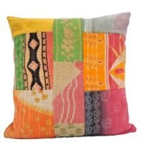 Vintage Kantha Cushion Cover