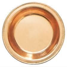 Copper Charger Plates
