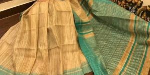 TUSSAR GHICHA SILK SAREE