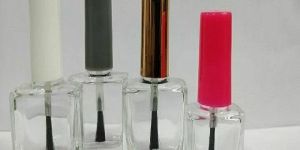 Square Shape Empty Glass Bottles