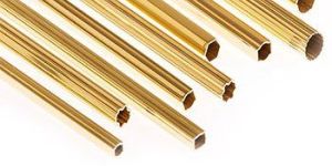 Brass Knurling Hollow Rod