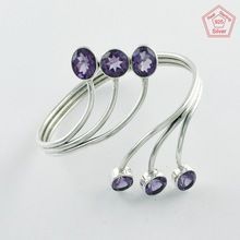 Amethyst Stone Bangle
