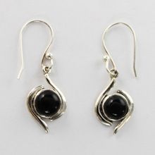 Silver Black Onyx Gem Stone Jewelry