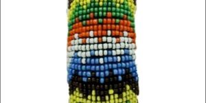 Boho Seed Bead Bangle